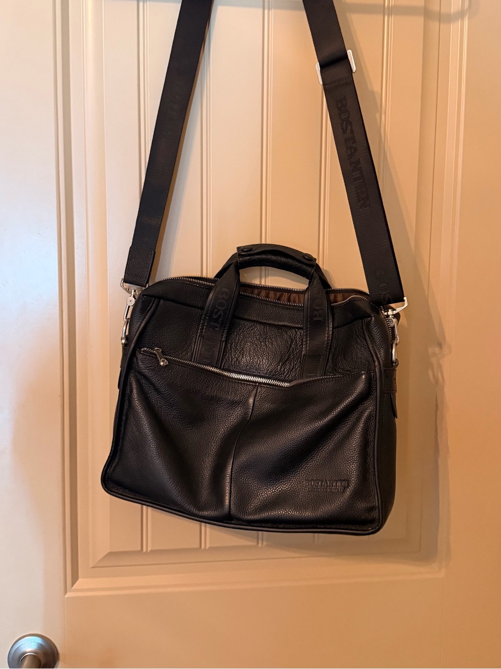 Bostanten Men’s Italian Leather Briefcase